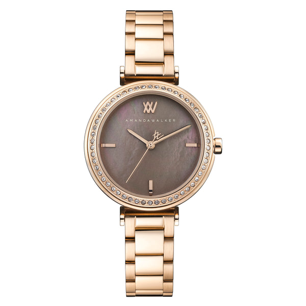 Grace - Rose Gold & Mother of Pearl Watch